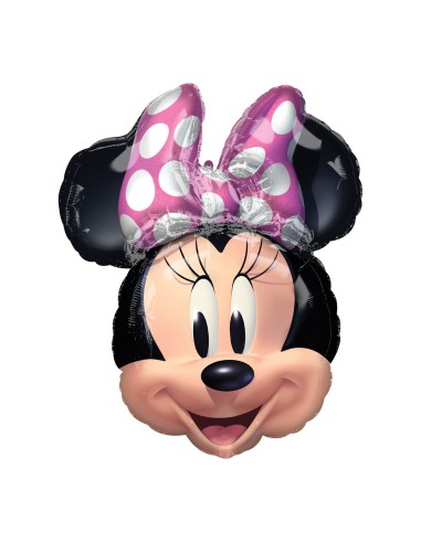 Palloncino mylar 25" Supershape sagomato Minnie Face