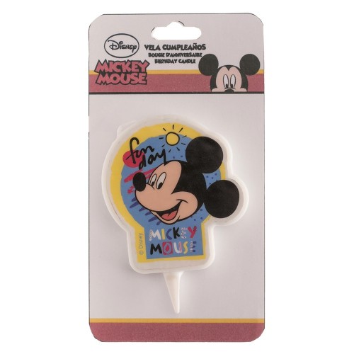 Candelina per torta sagomata Cm. 8 - Topolino