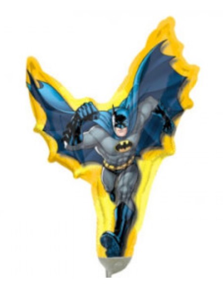 Palloncino mylar minishape Batman - Blister 5 pezzi