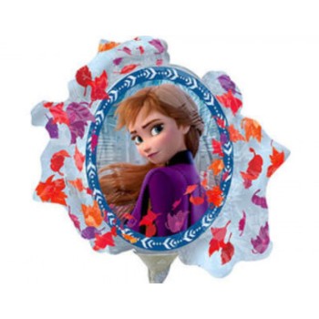 Palloncino mylar minishape Frozen II - Blister 5 pezzi