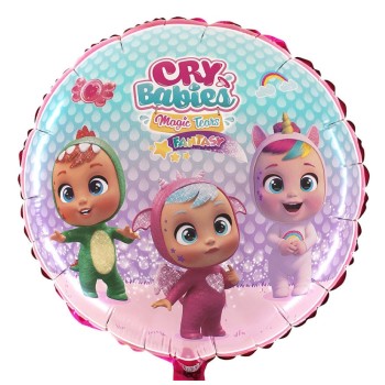 Palloncino mylar 18" Cm. 45 - Cry Babies