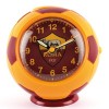 Orologio sveglia da tavolo pallone moto continuo AS Roma