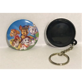 Portachiavi button cm. 4,4 - Paw Patrol