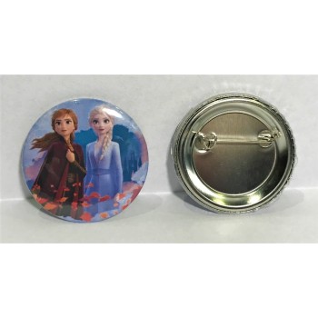 Set 6 spille button cm. 4,4 - Frozen