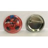 Set 6 spille button cm. 4,4 - Ladybug