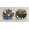 Set 6 spille button cm. 4,4 - Super Mario Family