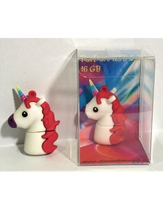 Chiavetta USB memoria 16 GB - Unicorno bianco