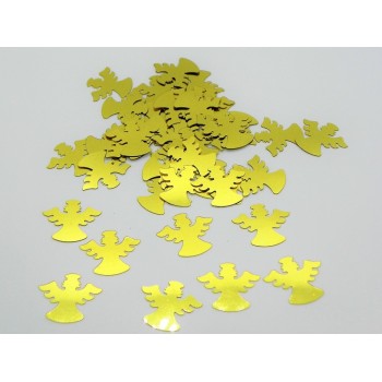 Confetti decorativi metallizzati 18 gr. - Angelo oro