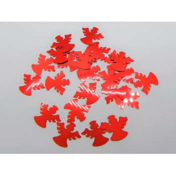 Confetti decorativi metallizzati 18 gr. - Angelo rosso