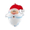 Palloncino mylar 26" Babbo Natale curioso