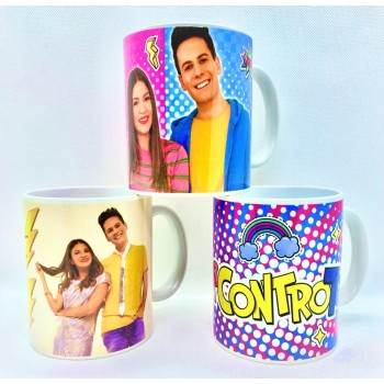 Tazza mug ceramica Me Contro Te - Serie 2 - Soggetti assortiti