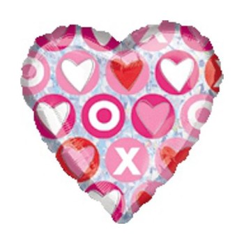 Palloncino mylar 18'' Cm. 45 - Cuore Love