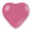 Palloncini lattice 5" Cm. 12 Cuoricino rosa - Blister 100 pezzi