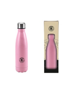 Bottiglia termica borraccia acciaio 500 ML. - Hot & Cold - Rosa