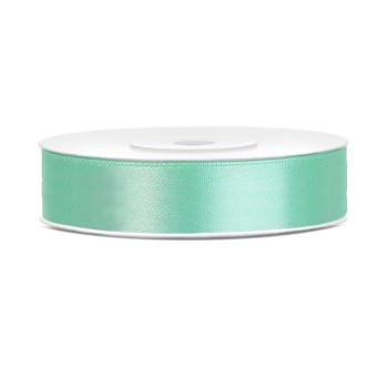 Nastro raso satin 12 Mm / 25 Mt - Menta