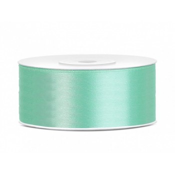 Nastro raso satin 25 Mm / 25 Mt - Menta