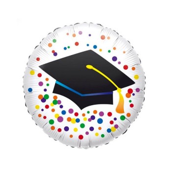 Palloncino mylar 18" Cm. 45 - Cappello Laurea