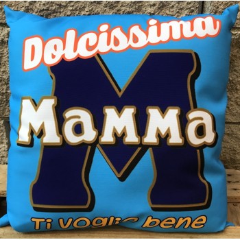Cuscino quadrato Cm. 45x45 "Dolcissima Mamma"