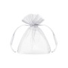 Sacchetto Organza Cm. 10 - Blister 20 Pz - Bianco
