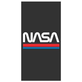 Telo mare spugna Cm. 140x70 Nasa - Logo