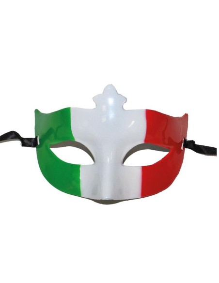 Mascherina per gli occhi tricolore Italia