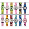 Orologio da polso bambino cassa in acciaio con cinturino gommato in scatolina regalo - Soggetti assortiti