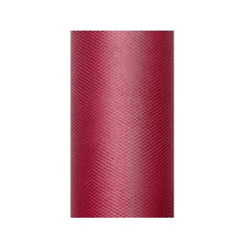 Tulle in bobina cm. 15 x 9 metri - Deep red