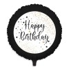 Palloncino mylar 18" Cm. 45 - Happy Birthday Prestige