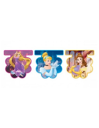 Festone bandierine pvc Mt. 2,3 Principesse sagomate
