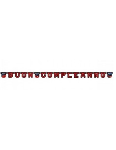Festone banner Buon Compleanno Ladybug