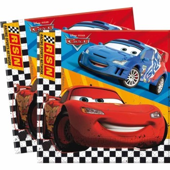 Tovaglioli carta cm. 33x33 Cars - Confezione 20 pezzi