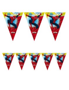 Festone bandierine pvc Cm. 230 Spiderman