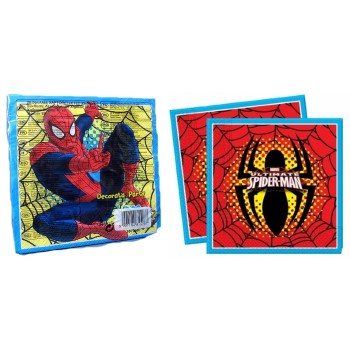 Tovaglioli Carta Spiderman Ultimate 33x33 - Confezione 20 Pezzi