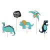 Cake Topper Dinosauro Cm. 10,5-20 - Blister 5 pezzi