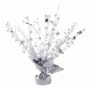 Pesetto per palloncini decorativo Cm. 32 - Silver