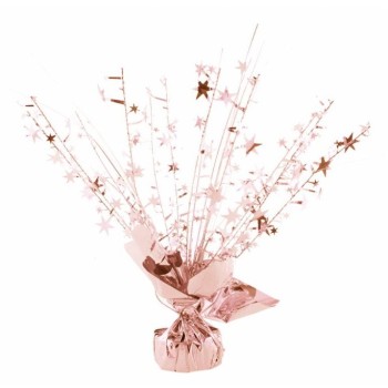 Pesetto per palloncini decorativo Cm. 32 - Rosa Gold