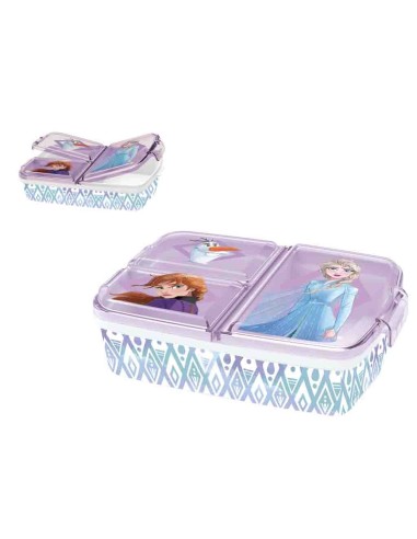 Portapranzo multiscomparto plastica Frozen II