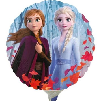 Palloncino mylar minishape 9" Rotondo Frozen II - Blister 5 pezzi