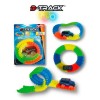 Expo 6 pezzi Mini Pista D-Track FLuo Cm. 72
