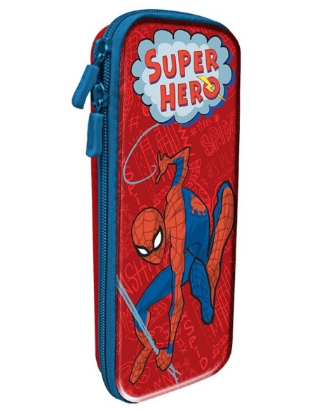 Astuccio 3D con stampa rilievo Cm. 23x10 Spiderman
