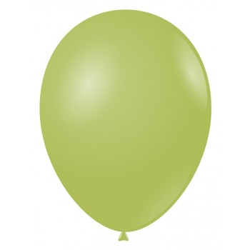 Palloncini lattice High Professional 11" Cm. 30 - Verde Oliva - Confezione 100 pezzi