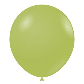 Palloncini lattice monocolore High Quality 5" Cm. 13 Verde Oliva - Blister 100 pezzi