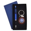 Set penna e portachiavi in confezione regalo FC Inter
