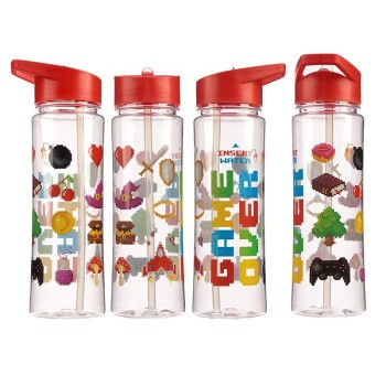 Borraccia tritan trasparente 550 ML - Game Over