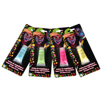 Tubetto cream UV fluorescente 14 mg. - Colori assortiti