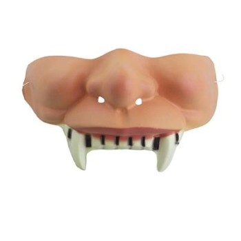 Mascherina mezzo viso eva "Vampiro"