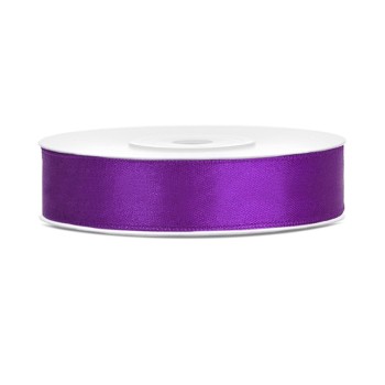 Nastro Raso Satin 12mm/25metri - Purple
