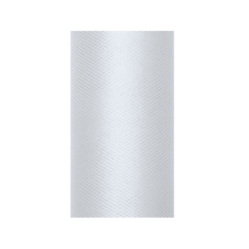 Tulle in bobina cm. 15 x 9 metri - Light Grey