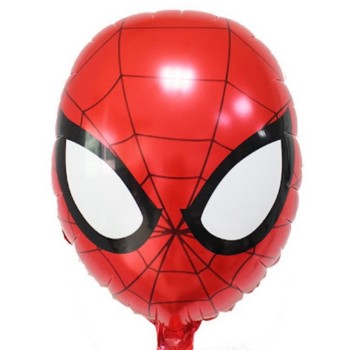 Palloncino mylar sagomato Cm. 50x35 - Spiderman - Sfuso - Confezione 5 pezzi