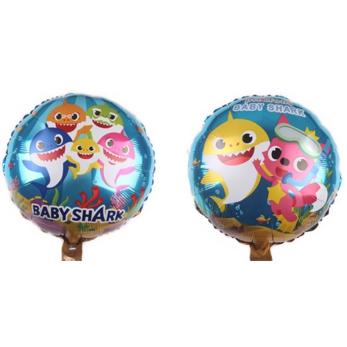 Palloncino mylar 18" Cm. 45 - Baby Shark